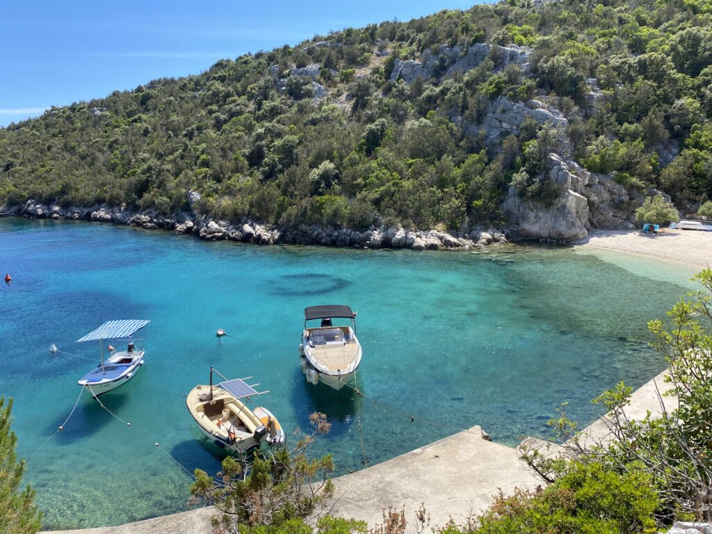 View from Orange Tree Villa, Vinisce, Croatia